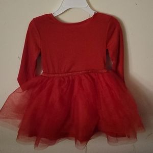 Red tutu dress